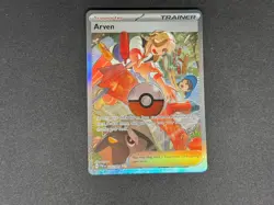 Pokemon Card - Arven 235/091 Paldean Fates - Special Illustration Rare - Image 1