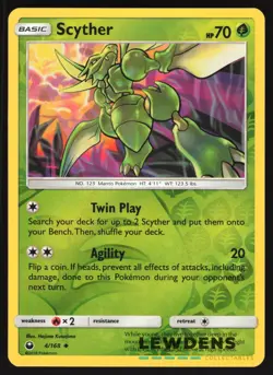 Scyther - 4/168 - Uncommon Reverse Holo - Celestial Storm - Pokemon Card - Image 1