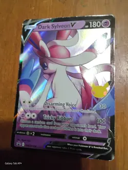 Dark Sylveon V SWSH134 SWSH: Sword & Shield Promo Cards Holo - Image 2
