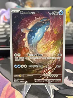 Dondozo Scarlet & Violet Base Set Illustration Rare Pokemon TCG Card 207/198 - Image 3