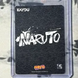 Kakashi Matake Naruto Kayou Card - Rare Stained Glass NRSA01-SP-004L5 - Image 2