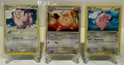 Pokemon Clefairy 3 Card Lot, 83/132, 54/95, 97/135 LP/MP - Image 1