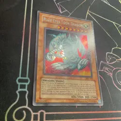 Blue-Eyes Toon Dragon MRL-000 Secret Rare Yugioh Card - Image 2