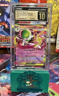 Pokemon TCG: Mega Gardevoir Ex Holo 042/063 Card Mega Symphonia CGC PRISTINE 10 - Image 1