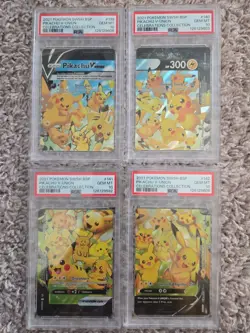 PSA 10 Non Seq Pikachu V-Union [Set of 4] SWSH: Sword & Shield Promo Cards Holo - Image 1