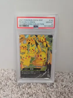 PSA 10 Non Seq Pikachu V-Union [Set of 4] SWSH: Sword & Shield Promo Cards Holo - Image 5
