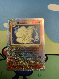 Pokemon 2002 Ninetails Legendary Collection Reverse Holo Card 17/110 - Image 1