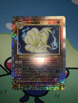 Pokemon 2002 Ninetails Legendary Collection Reverse Holo Card 17/110 - Image 3