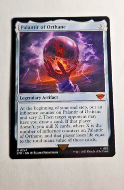 MTG Palantir of Orthanc 0247 - Mythic - Excellent/Lightly Played - Image 1