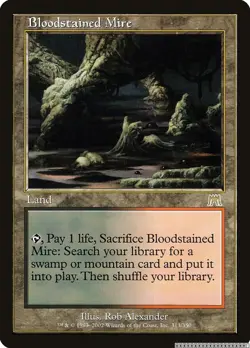 Bloodstained Mire [ONS - 313] - NM [Foil] TCG MTG - Image 1