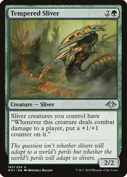 Tempered Sliver 1x MtG Modern Horizons MH1 SP/NM - Image 1