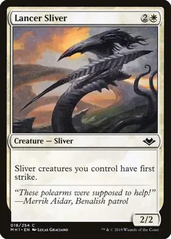 Lancer Sliver 1x MtG Modern Horizons MH1 SP/NM - Image 1