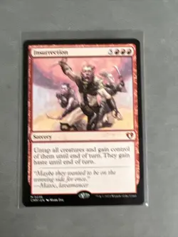 MTG Insurrection 0236 M Commander Masters CMM NM Regular Mythic - Image 1