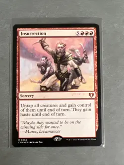 MTG Insurrection 0236 M Commander Masters CMM NM Regular Mythic - Image 2
