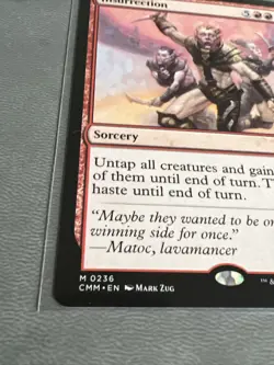 MTG Insurrection 0236 M Commander Masters CMM NM Regular Mythic - Image 3