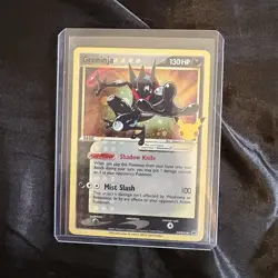 The Pokemon Company Greninja Star SWSH144 Promo Holo 130HP Mist Slash Card - Image 1