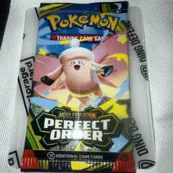 Pokemon Perfect Order Pack SEALED 🔥 Fresh Pull ⚡ Potential Chase 🎯 Art - d4 - Image 1