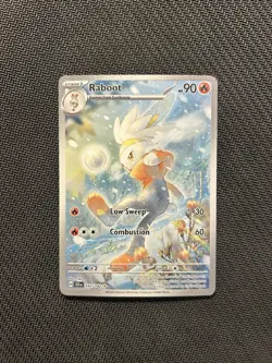 Pokemon TCG Raboot 147/142! NM/LP Condition! See Description! - Image 1