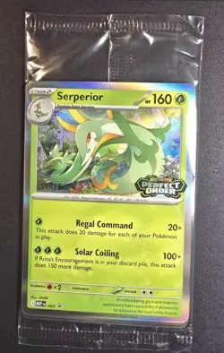 Pokemon Perfect Order Prerelease Staff Promos - SEALED MEP 064-067 - Image 1