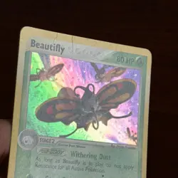 Beautifly 2/109 Holo Rare EX Ruby & Sapphire Pokemon Card DMG - Image 5
