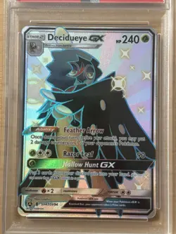 Decidueye GX (SV47) 2019 Hidden Fates Full Art - PSA 9 / Pokemon Karten - Image 2