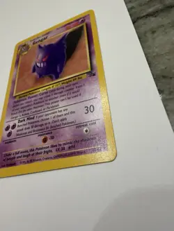 1999 Pokemon #20/62 Gengar (Fossil Set) Non Holo - NM Great Condition!! TCG - Image 5