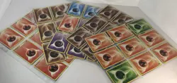 Pokemon Energy Card Lot/Bundle Count:87 Multicolor 5 Sleeves Front And Back - Image 1
