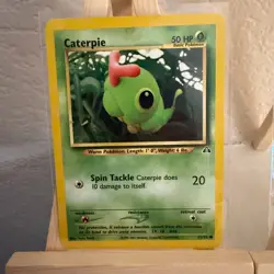 Caterpie 53/75 Neo Discovery + 69/110 Legendary Collection WOTC Pokemon TCG - Image 2