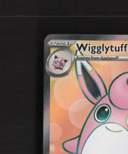Wigglytuff ex 187/165 Scarlet & Violet 151 Full Art Ultra Rare Pokemon Card NM - Image 3