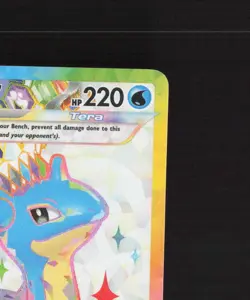 Lapras ex 158/142 Stellar Crown Full Art Ultra Rare Holo Pokemon Card NM - Image 4
