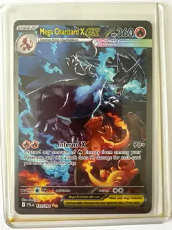 Pokemon 2025 Mega Charizard X ex 125/094 SIR Phantasmal Flames (Raw) Near Mint - Image 1