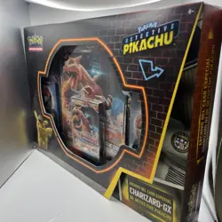 Pokemon Detective Pikachu Charizard GX Special Case File Factory RARE Latam Ver - Image 3