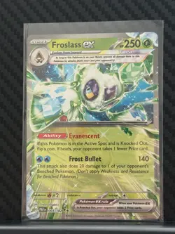 Pokemon | Paradox Rift | Froslass ex - 003/182 | Double Rare | NM HF - Image 1