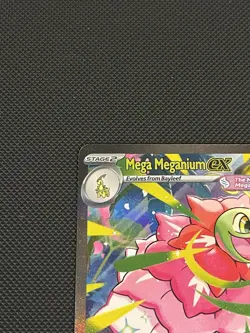 Pokemon TCG Ascended Heroes 272/217 Mega Meganium Ex Special Illustration Rare - Image 3