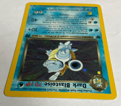 Pokemon Dark Blastoise 3/82 Team Rocket Holo Rare 1st Edition 70 HP English - Image 4
