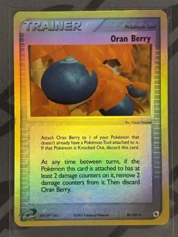 Pokemon TCG - Oran Berry 85/109 Reverse Holo - Light Play - Ruby and Sapphire 03 - Image 1