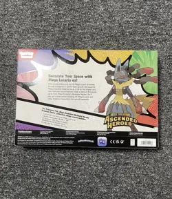 ⭐ Pokemon TCG Ascended Heroes Premium Poster Collection Mega Lucario | SEALED ✅ - Image 4