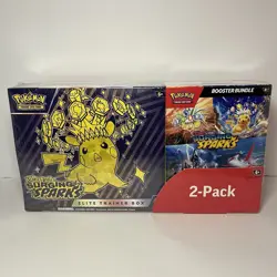 Pokemon Surging Sparks Elite Trainer Box Booster Bundle 2-Pack COSTCO - Image 1