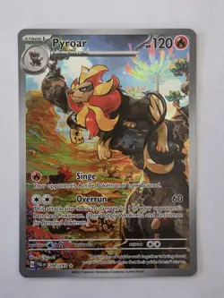 Pokemon Pyroar 200/193 Illustration Rare Holo Sv02 Paldea Evolved Stage 1 - Image 1