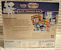 Pokemon Chilling Reign ETB Elite Trainer Box Sealed in Beautiful Condition New - Image 4
