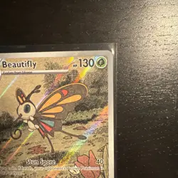 Pokemon TCG Beautifly 219/217 Ascended Heroes Illustration Rare Pack Fresh Nm - Image 3