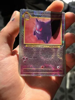 Pokemon Gengar 11/110 Legendary Collection Reverse Holo Rare WOTC Vintage - Image 1