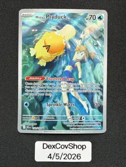 Pokemon TCG Misty’s Psyduck (Near Mint) - Destined Rivals 193/182 - Holo - Image 1