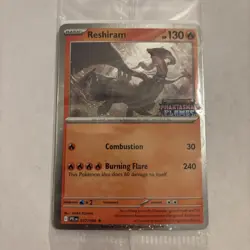 Pokemon Phantasmal Flames Reshiram 017/094 Promo Stamped Sealed TCG - Image 1