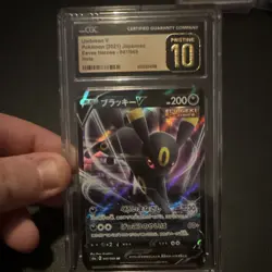 Pokemon Umbreon V Eevee Heroes 047/069 Holo CGC Pristine 10 2021 Japanese - Image 1