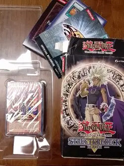 Yugioh Structured Marik Lava Golem Sdma-en014 1996 sealed deck yu-gi-oh cards - Image 1