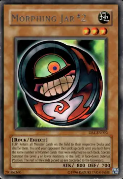 Morphing Jar #2 - Rare DB1-EN092 - HP - YuGiOh - Image 1