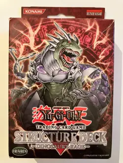 Yu-Gi-Oh! DINOSAUR'S RAGE Structure Deck 1. Auflage Excellent / Near Mint - Image 1