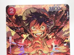 Monkey D Luffy SR OP01-024 Parallel ROMANCE DAWN One Piece Card Japanese ☆26435 - Image 3