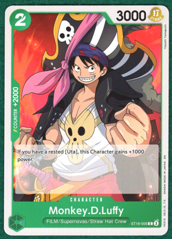 Monkey.D.Luffy - ST16-005 (Reprint) - Premium Booster -The Best- Vol. 2 (PRB-02) - Image 1